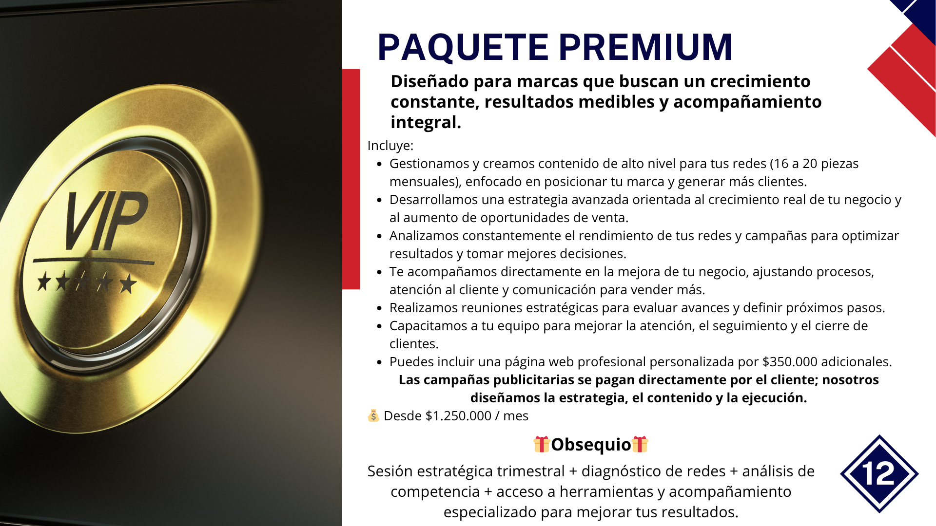 Paquete Premium